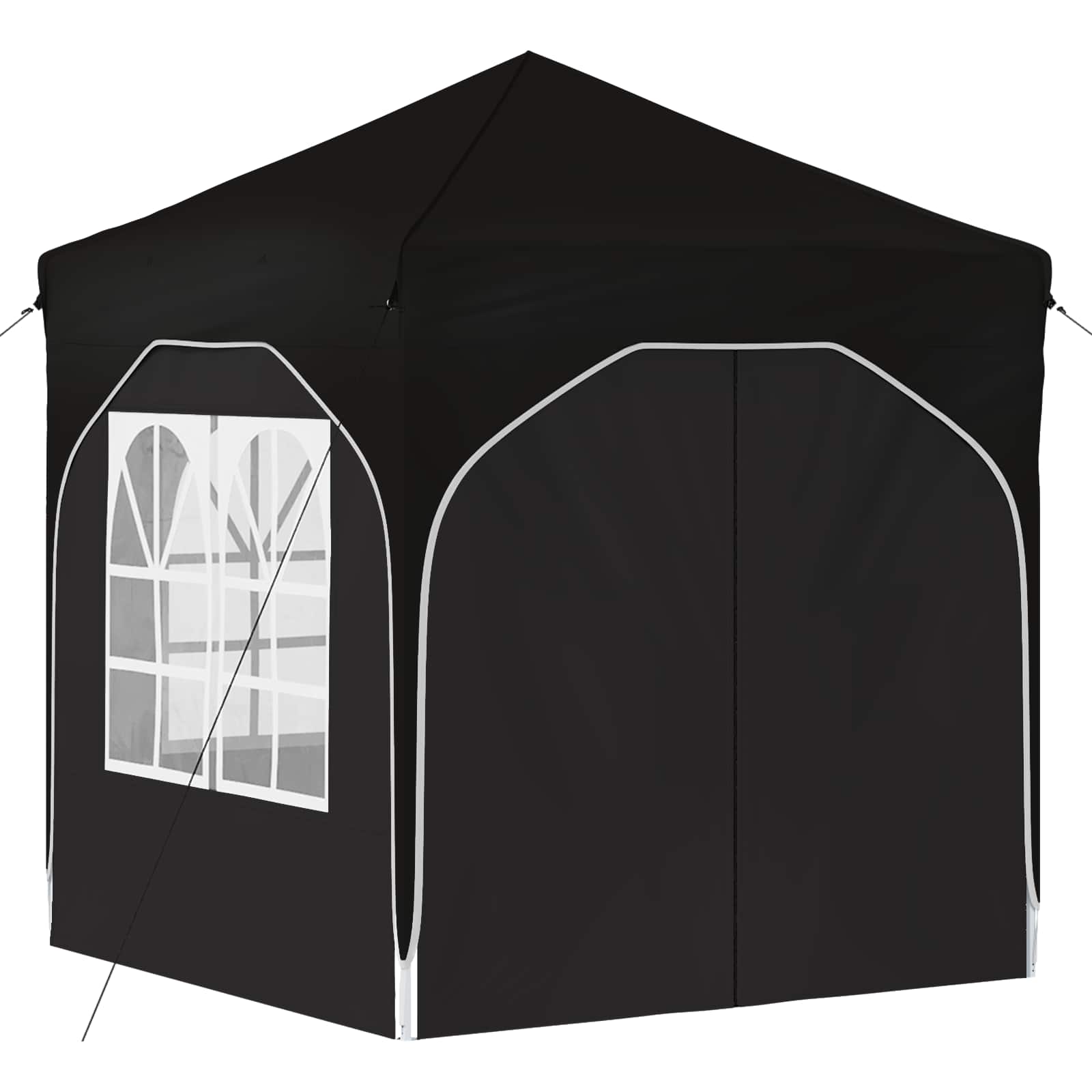 Tenda per feste a pop-up 192 x 192 x 245 cm Nero | homemem39
