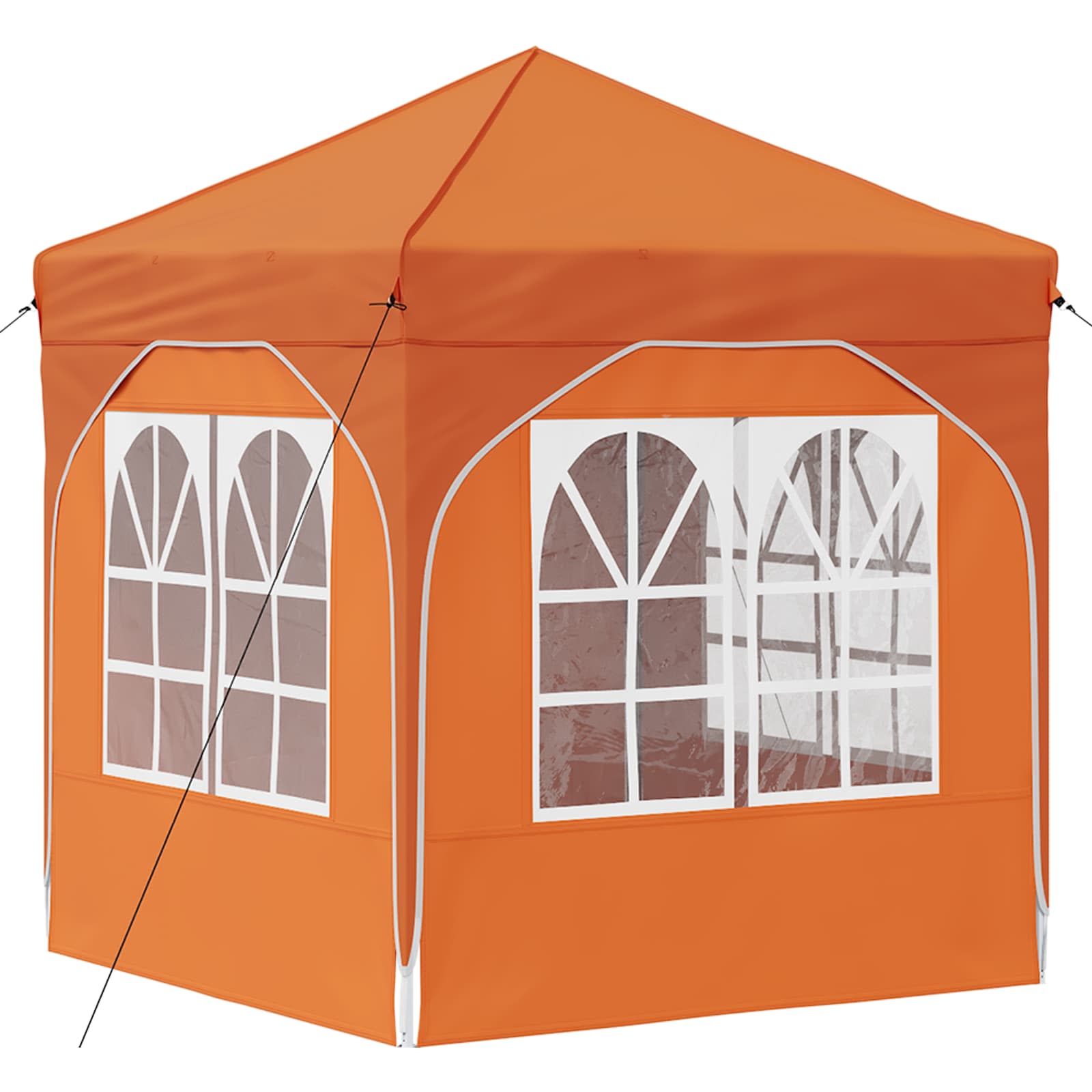 Tenda per feste a pop-up 192 x 192 x 245 cm Arancione | homemem39