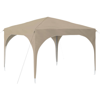 Tenda per feste a pop-up 290 x 290 x 245 cm Crema | homemem39