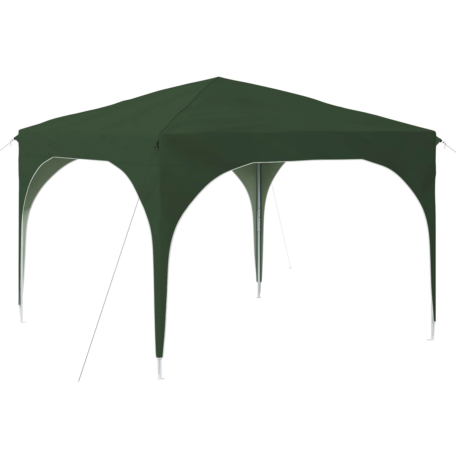 Tenda per feste a pop-up 290 x 290 x 245 cm Verde | homemem39