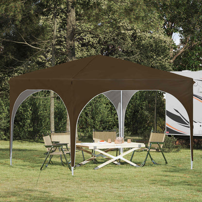Tenda per feste a pop-up 290 x 290 x 245 cm Tortora | homemem39