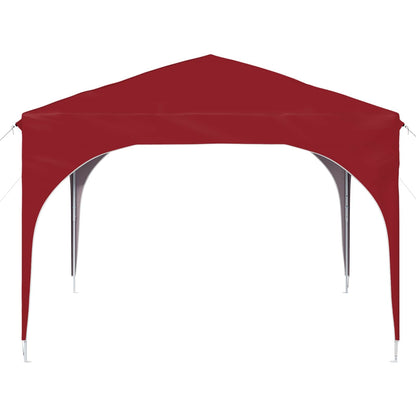 Tenda per feste a pop-up 290 x 290 x 245 cm Borgogna | homemem39