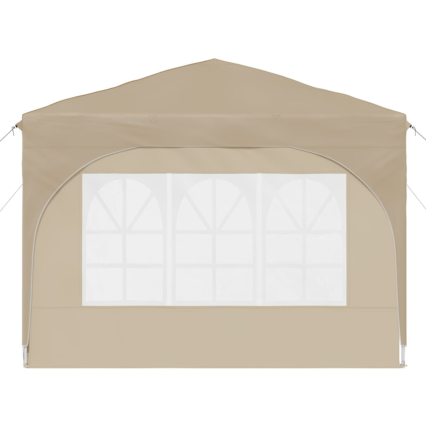 Tenda per feste a pop-up 290 x 290 x 245 cm Crema | homemem39
