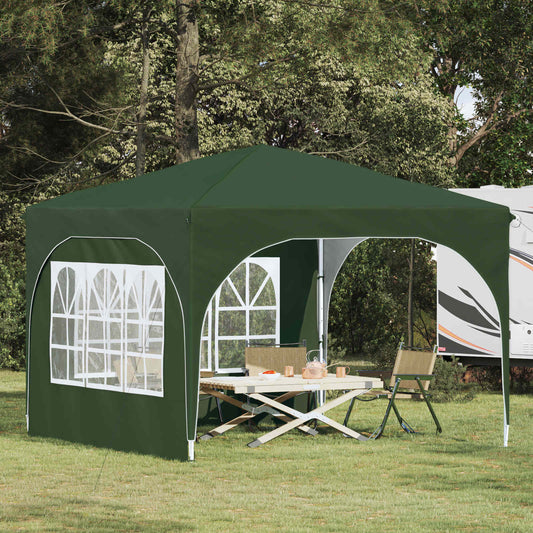 Tenda per feste a pop-up 290 x 290 x 245 cm Verde | homemem39