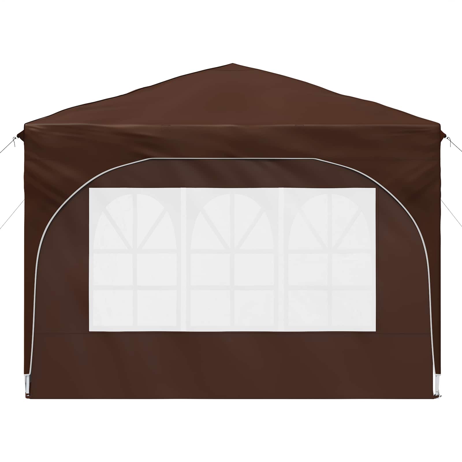 Tenda per feste a pop-up 290 x 290 x 245 cm Marrone | homemem39