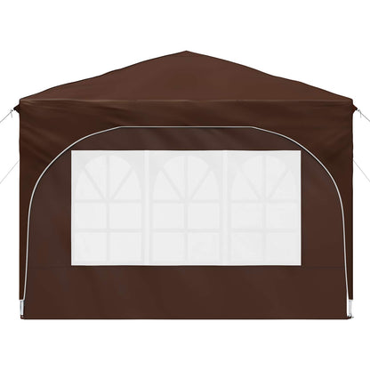 Tenda per feste a pop-up 290 x 290 x 245 cm Marrone | homemem39