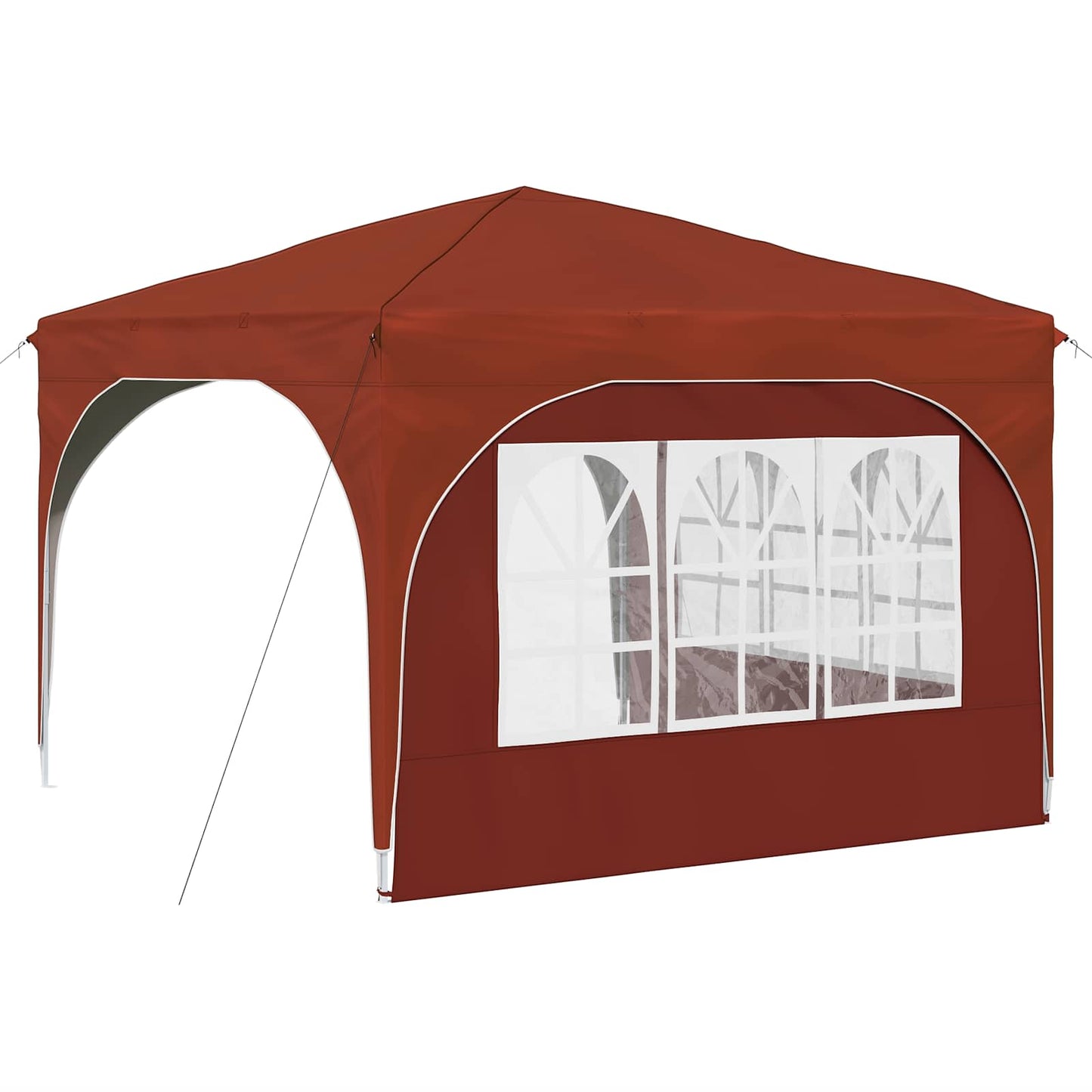 Tenda per feste a pop-up 290 x 290 x 245 cm Terracotta | homemem39