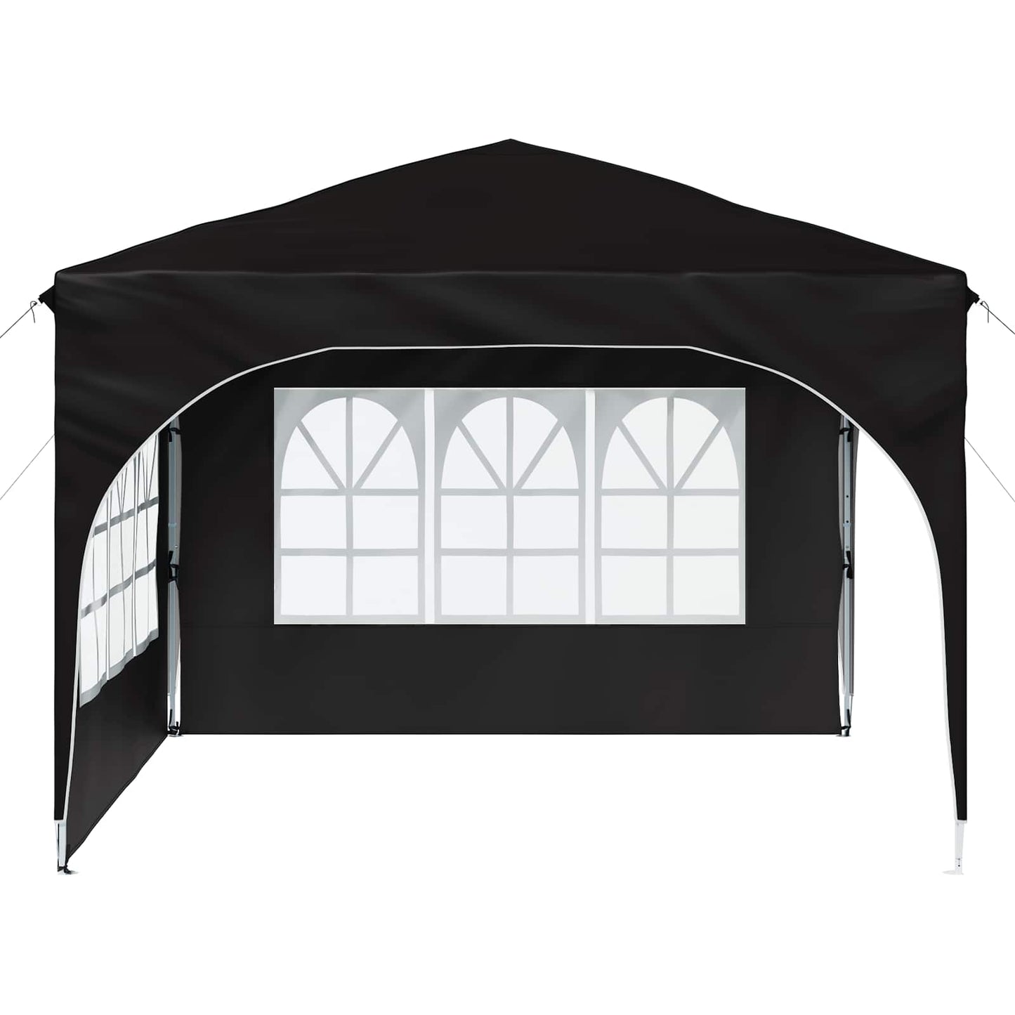 Tenda per feste a pop-up 290 x 290 x 245 cm Nero | homemem39