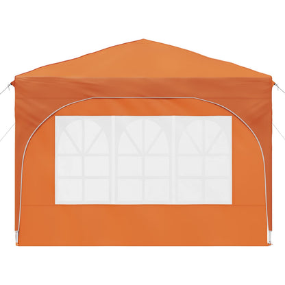 Tenda per feste a pop-up 290 x 290 x 245 cm Arancione | homemem39