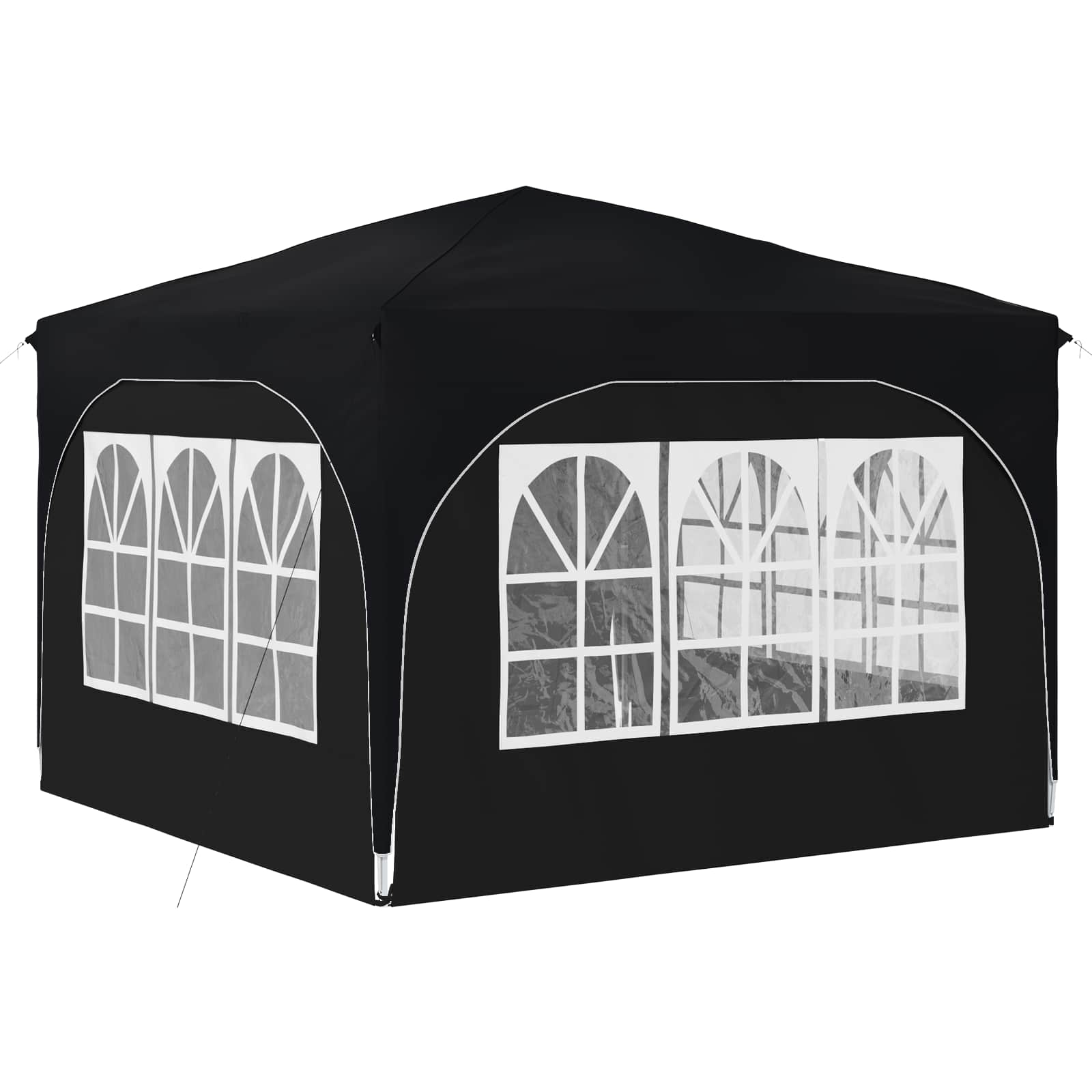 Tenda per feste a pop-up 290 x 290 x 245 cm Antracite | homemem39