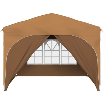 Tenda per feste a pop-up 290 x 290 x 245 cm Beige | homemem39