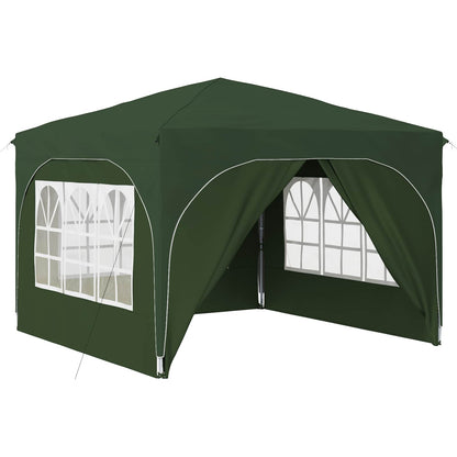 Tenda per feste a pop-up 290 x 290 x 245 cm Verde | homemem39