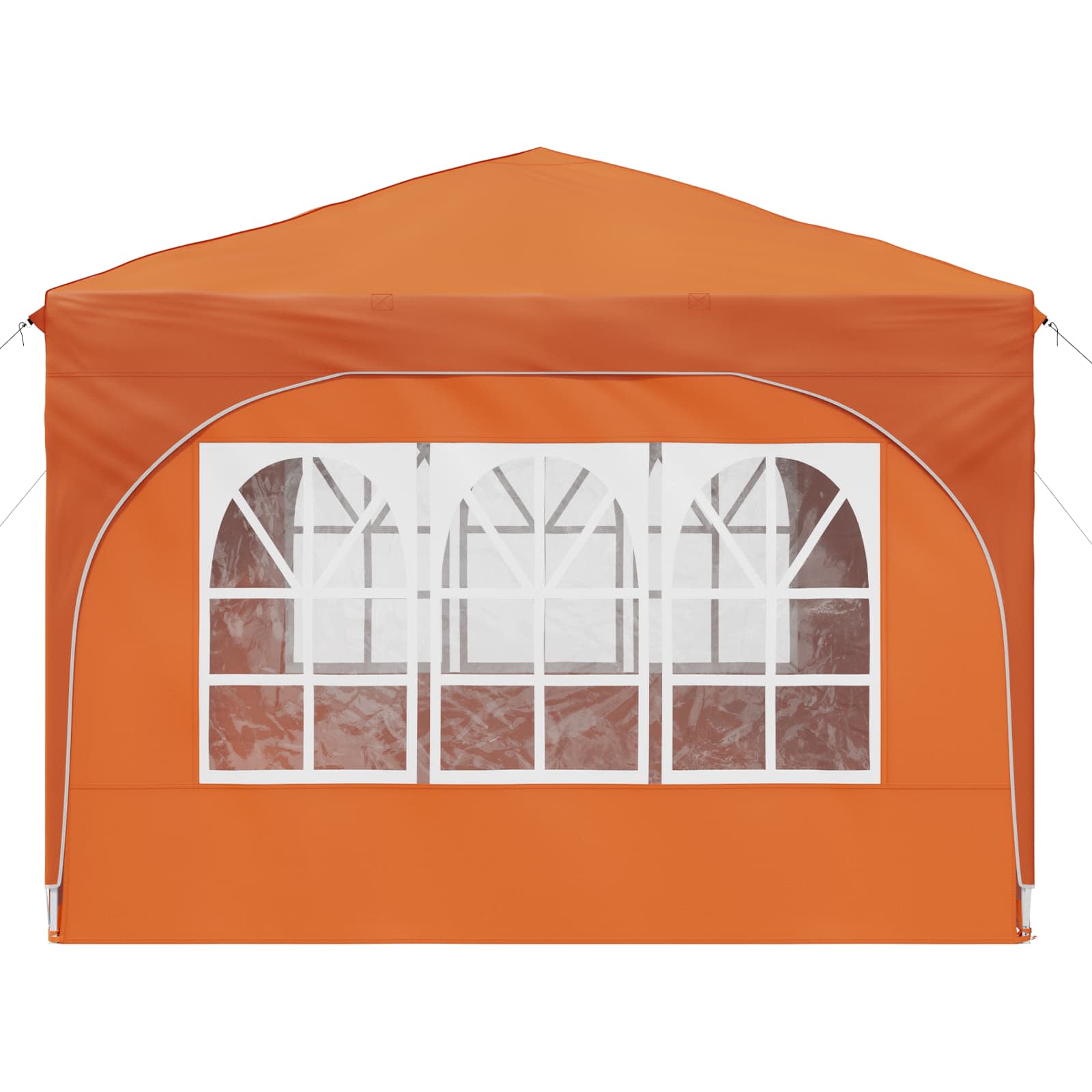Tenda per feste a pop-up 290 x 290 x 245 cm Arancione | homemem39