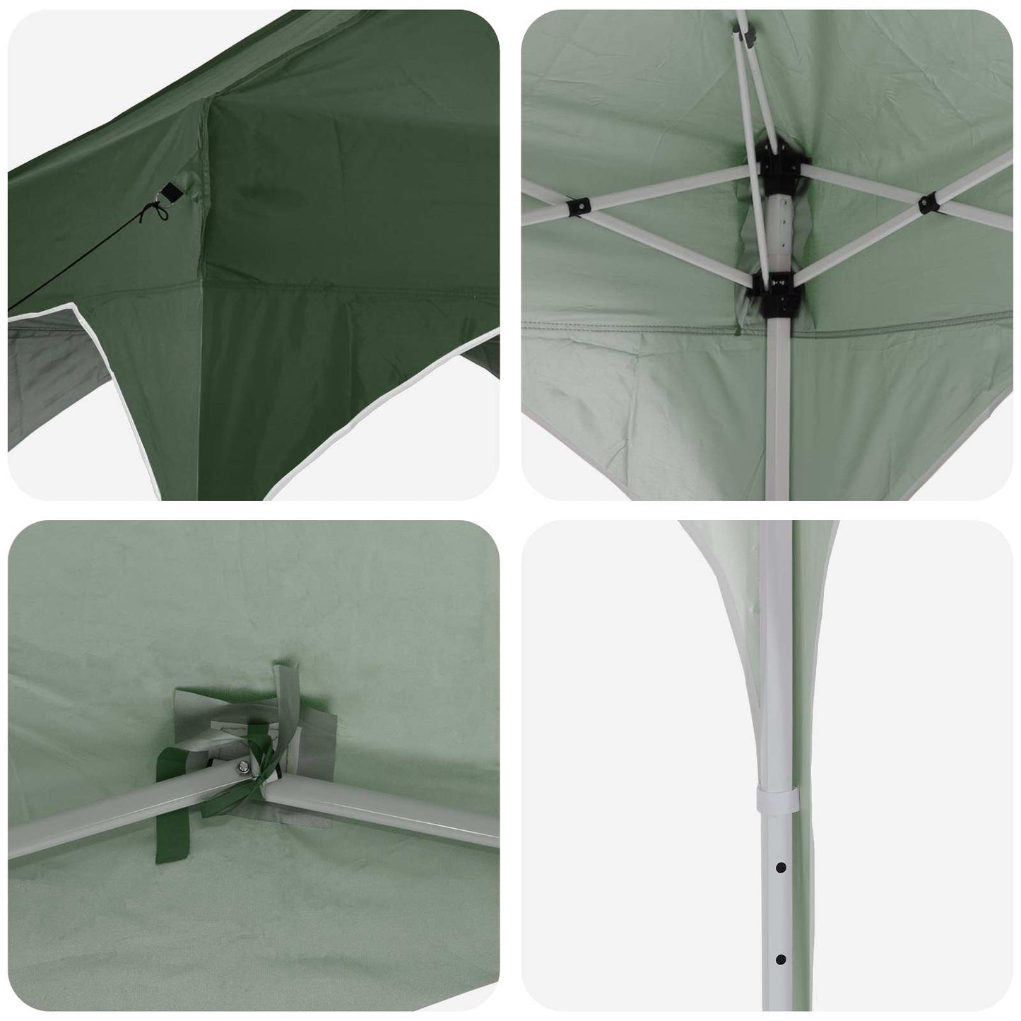 Tenda per feste a pop-up Verde 575 x 288 x 245 cm | homemem39