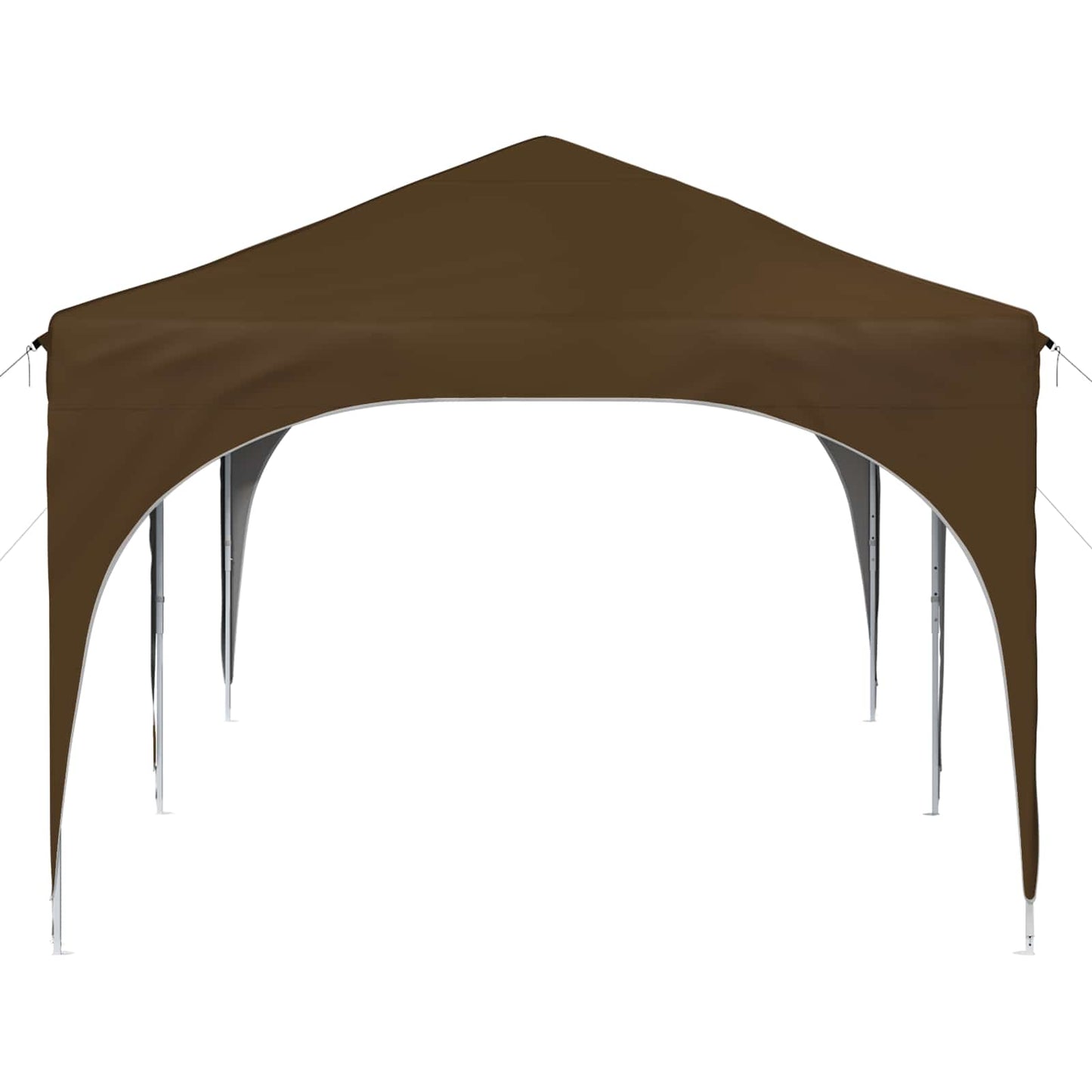 Tenda per feste a pop-up 575 x 288 x 245 cm Tortora