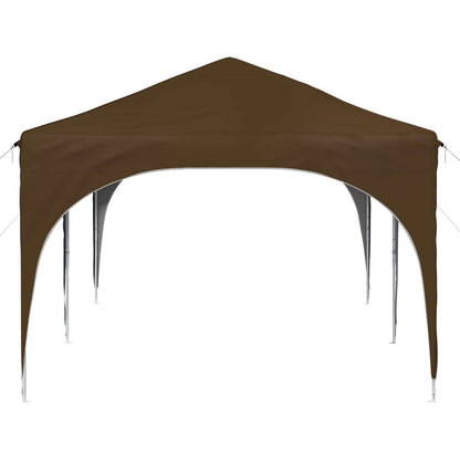 Tenda per feste a pop-up 575 x 288 x 245 cm Tortora