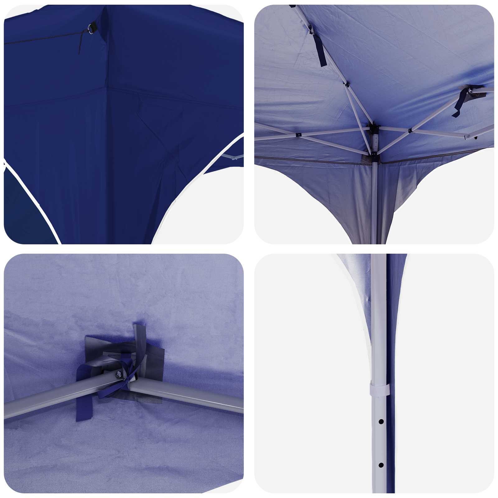 Tenda per feste a pop-up Blu 575 x 288 x 245 cm Tessuto Oxford | homemem39