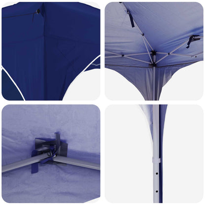 Tenda per feste a pop-up 575 x 288 x 245 cm Blu Tessuto Oxford - homemem39
