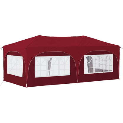 Tenda per feste a pop-up Borgogna 575 x 288 x 245 cm | homemem39