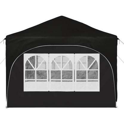 Tenda per feste a pop-up 575 x 288 x 245 cm Nero Tessuto Oxford
