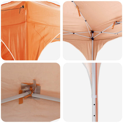 Tenda per feste a pop-up Arancione 575 x 288 x 245 cm | homemem39