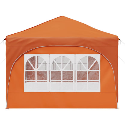 Tenda per feste a pop-up Arancione 575 x 288 x 245 cm | homemem39