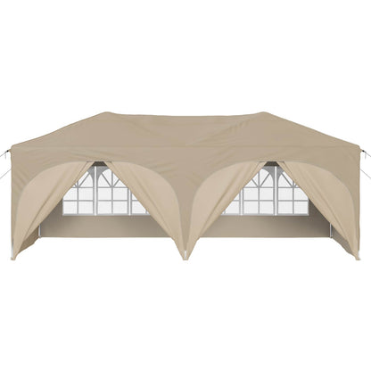 Tenda per feste a pop-up Crema 575 x 288 x 245 cm | homemem39