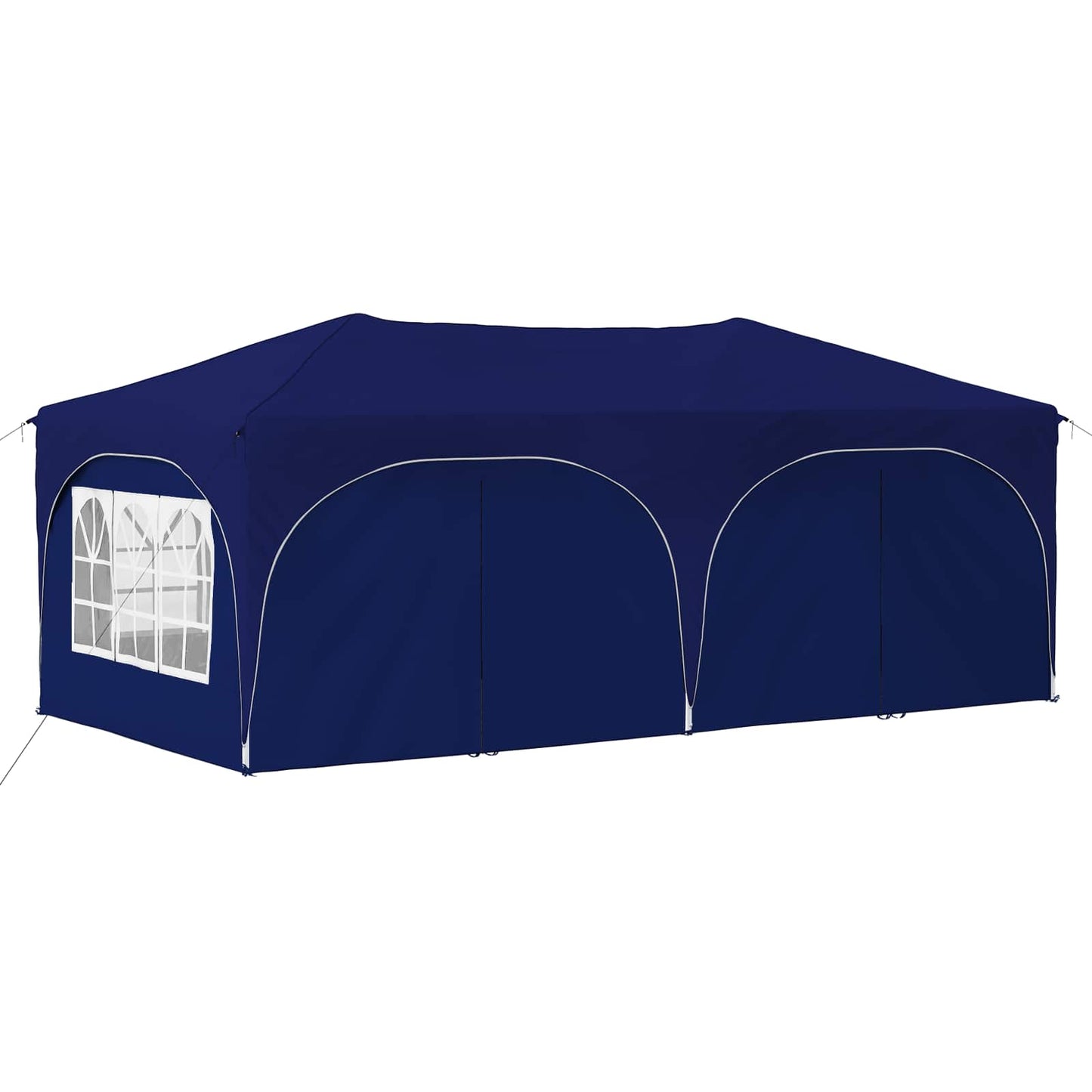 Tenda per feste a pop-up Blu 575 x 288 x 245 cm Tessuto Oxford | homemem39