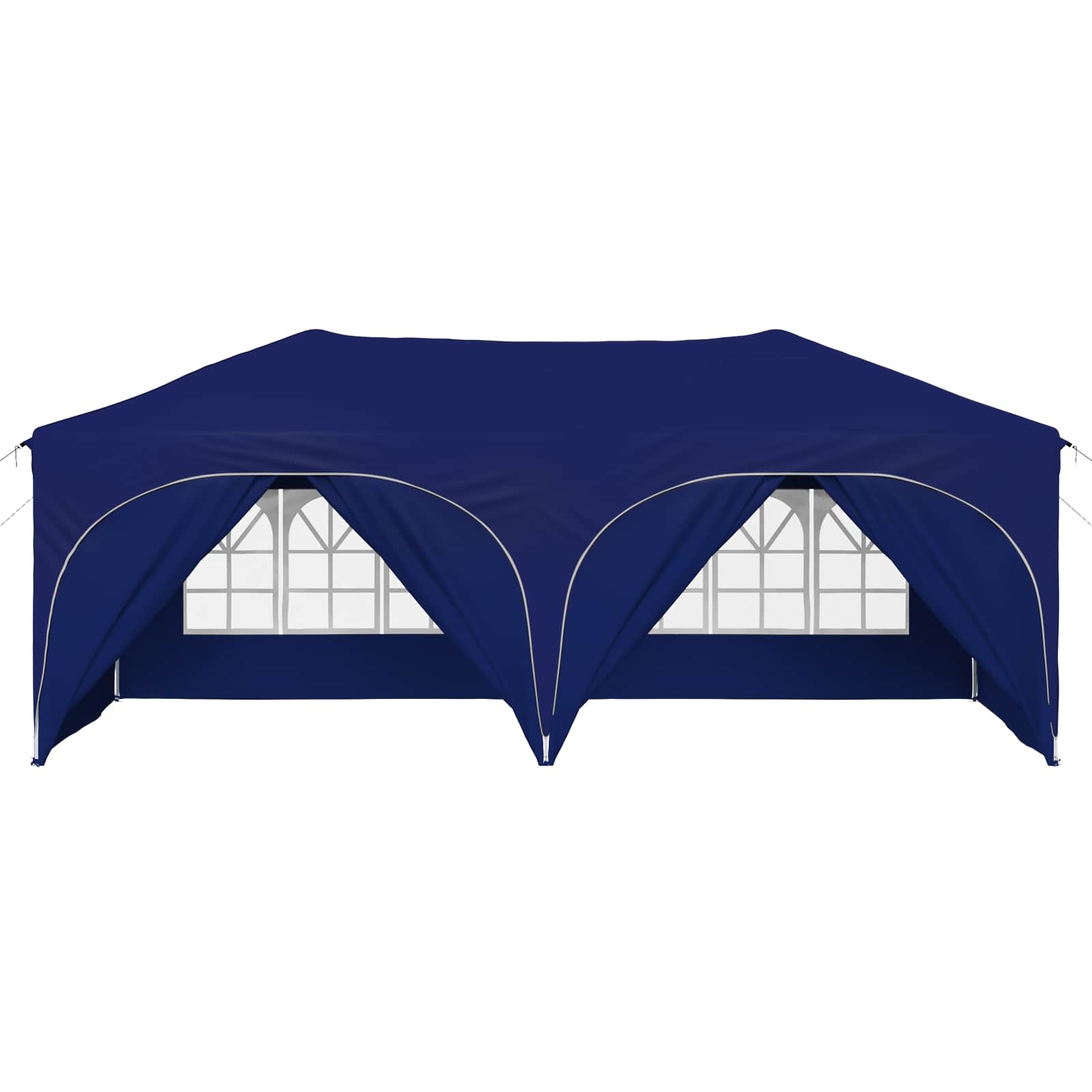 Tenda per feste a pop-up Blu 575 x 288 x 245 cm Tessuto Oxford | homemem39