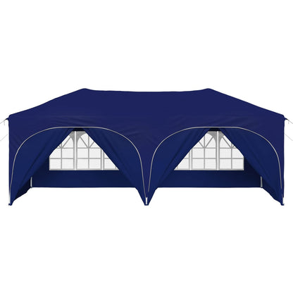 Tenda per feste a pop-up Blu 575 x 288 x 245 cm Tessuto Oxford | homemem39