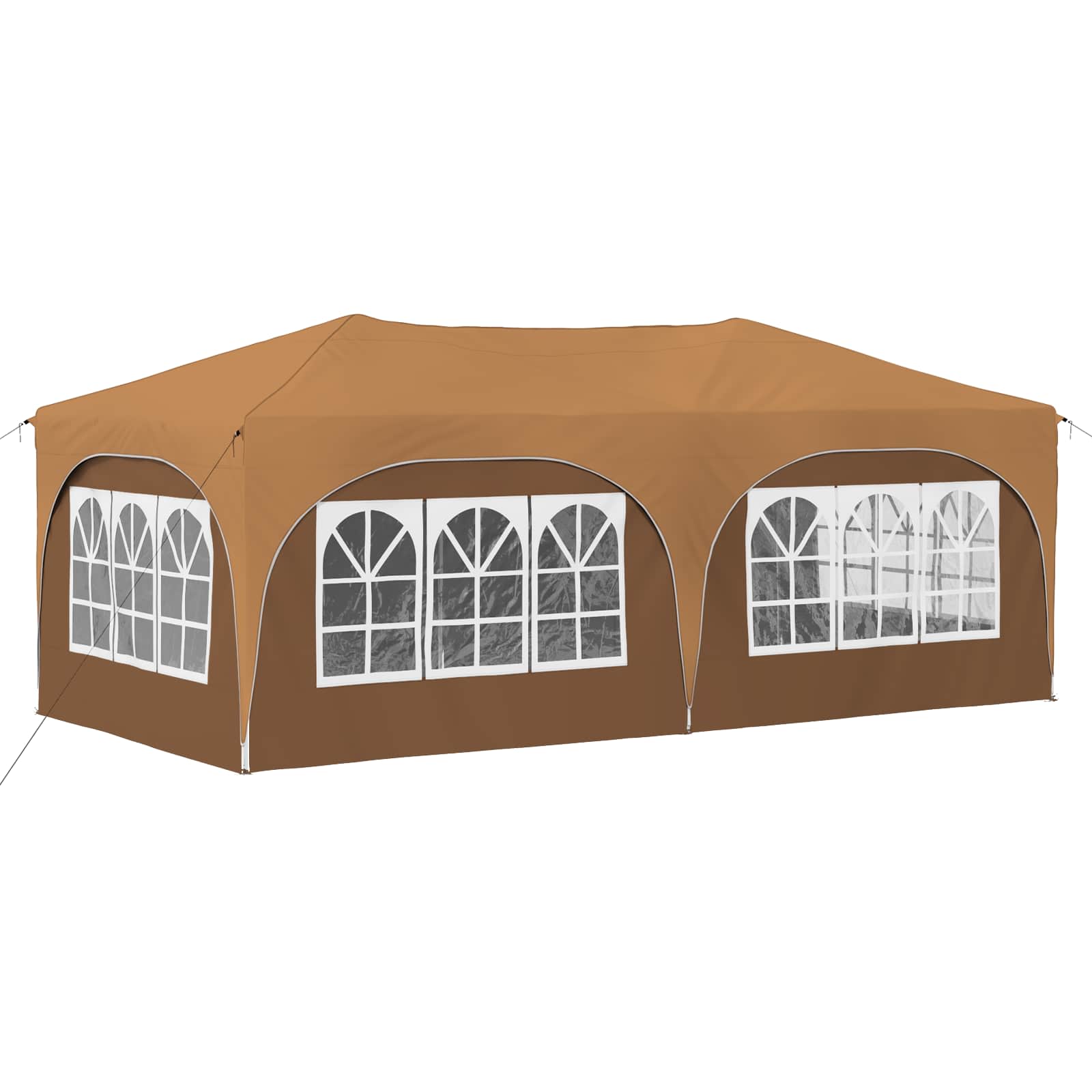 Tenda per feste a pop-up Beige 575 x 288 x 245 cm | homemem39