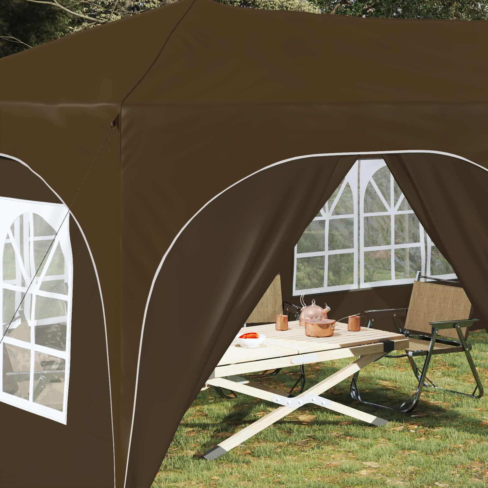Tenda per feste a pop-up Talpa 575 x 288 x 245 cm | homemem39