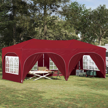 Tenda per feste a pop-up Borgogna 575 x 288 x 245 cm | homemem39