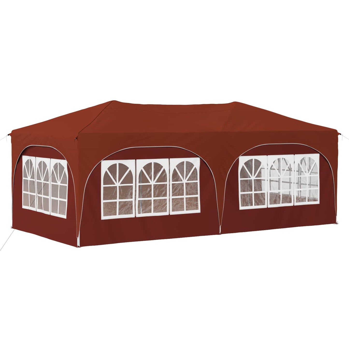 Tenda per feste a pop-up 575 x 288 x 245 cm Terracotta
