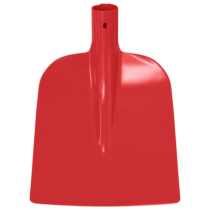 Testa di Pala Rosso 32 x 24,5 cm Acciaio verniciato a polvere