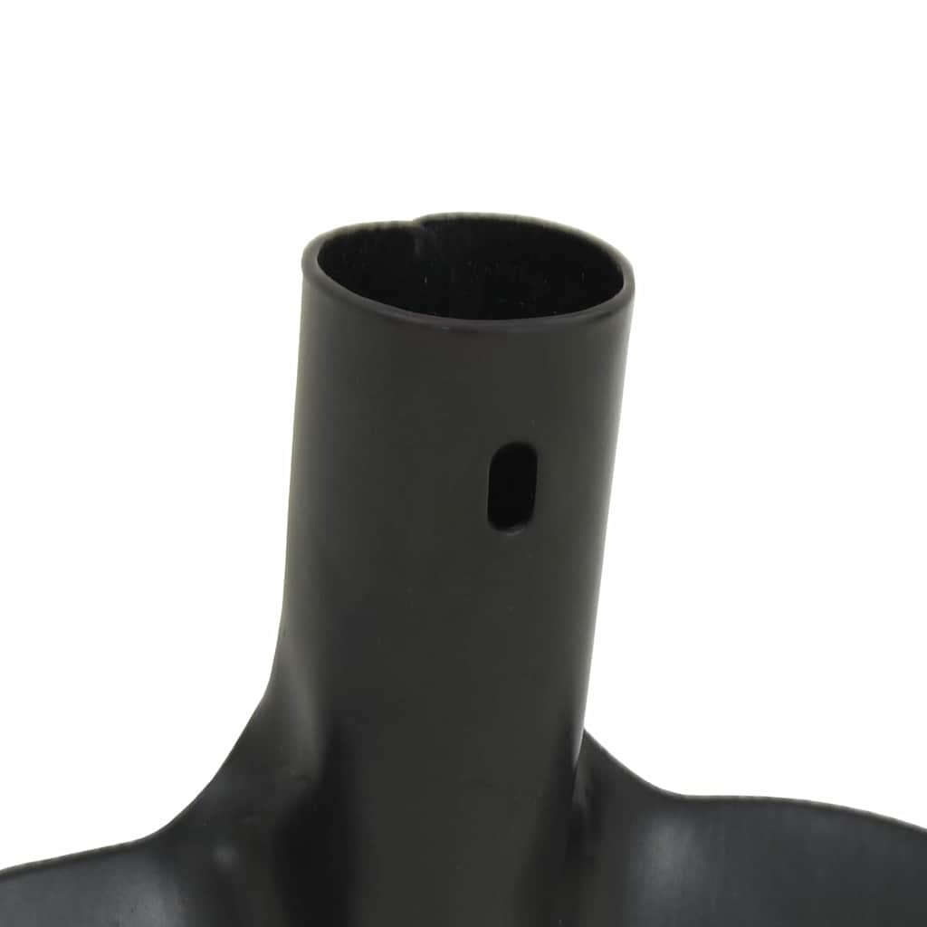 Testa di Pala Nero 34,5 x 24 cm Acciaio verniciato a polvere | homemem39