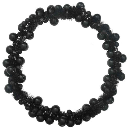 Ghirlanda di Palline di Natale Nero 186 cm Polistirolo | homemem39