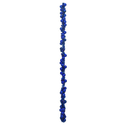 Ghirlanda di Palline di Natale Blu 186 cm Polistirolo | homemem39