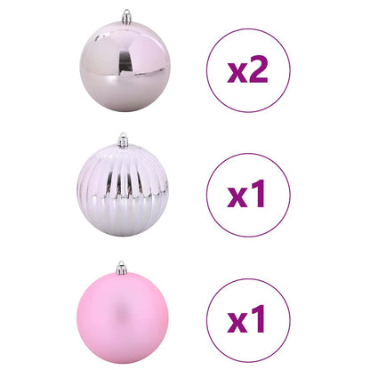 Set di Palle di Natale 4 pcs Rosa XXL