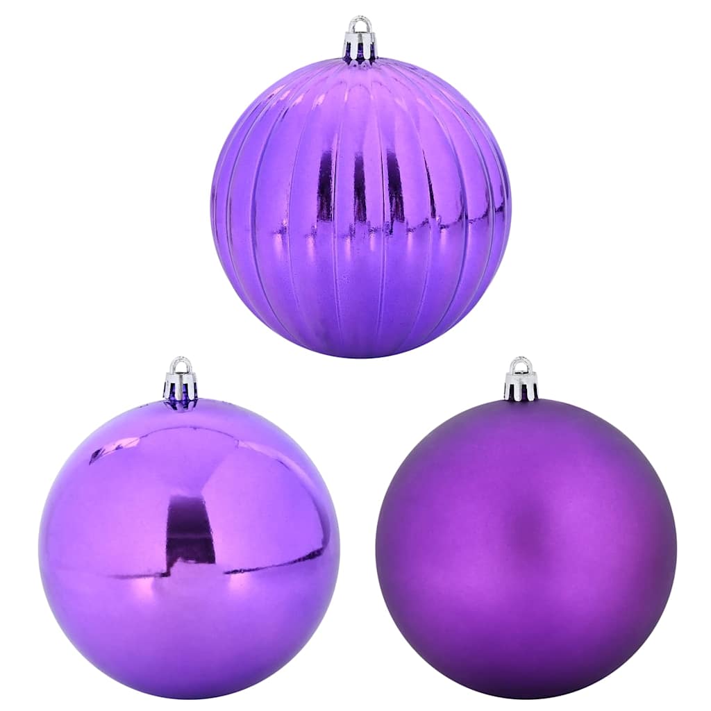 Set di Palle di Natale 3 pcs Lillà XXL