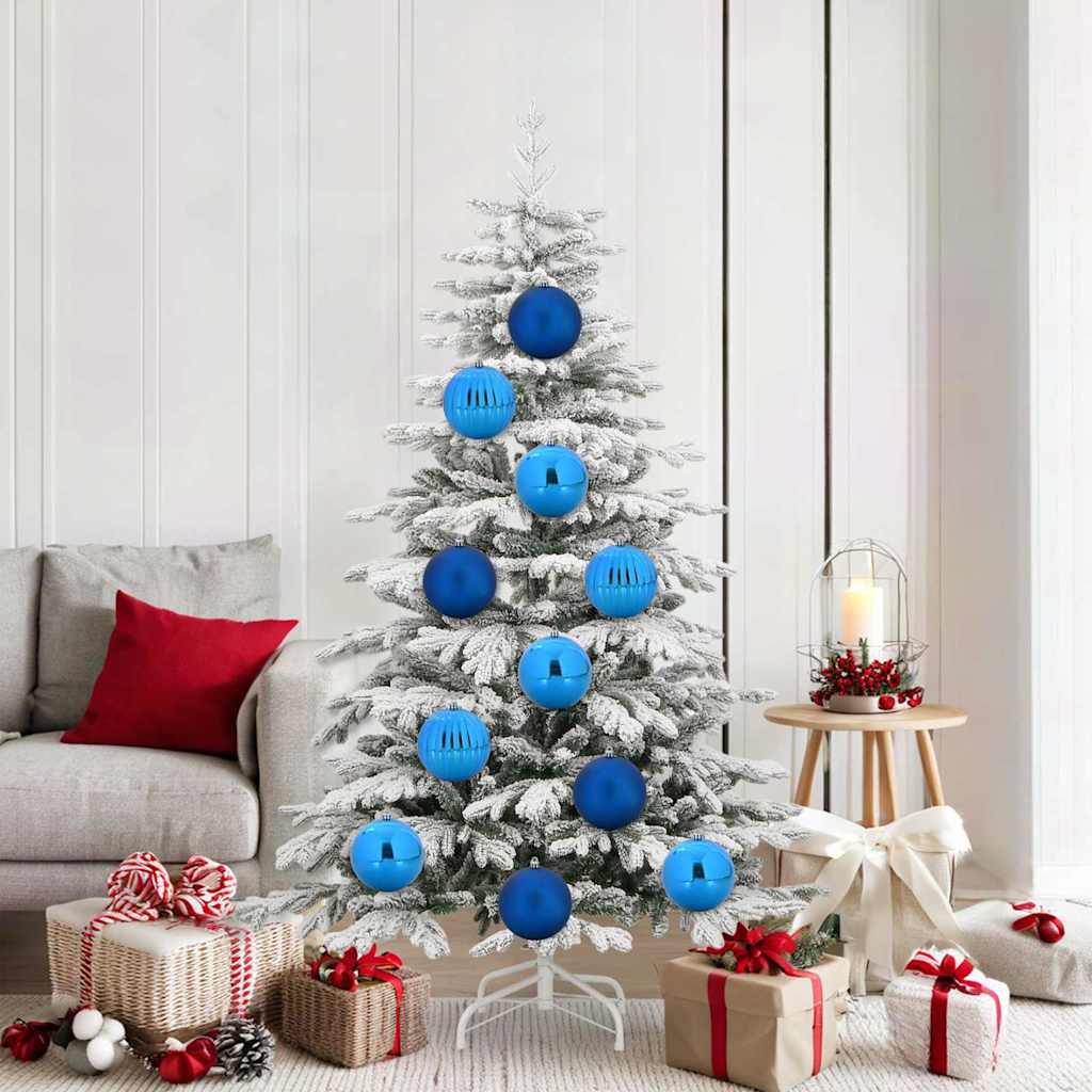 Set di palline di Natale XL 9 pcs Blu Plastica