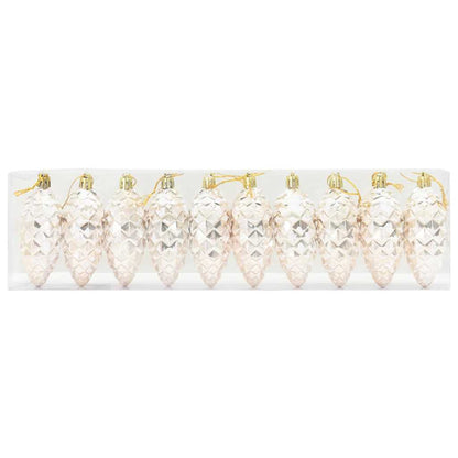 Palla di pino di Natale 40 pcs Champagne Plastica | homemem39