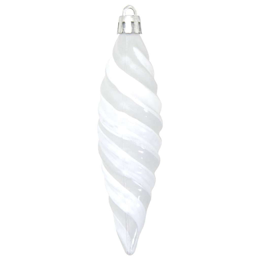 Palla a spirale di Natale 40 pcs Bianco Plastica | homemem39