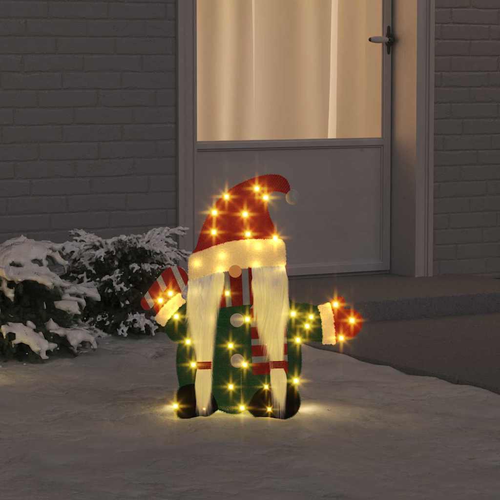 Gnomone Illuminato Bianco caldo 71 x 64 cm Tessuto di Lamè | homemem39