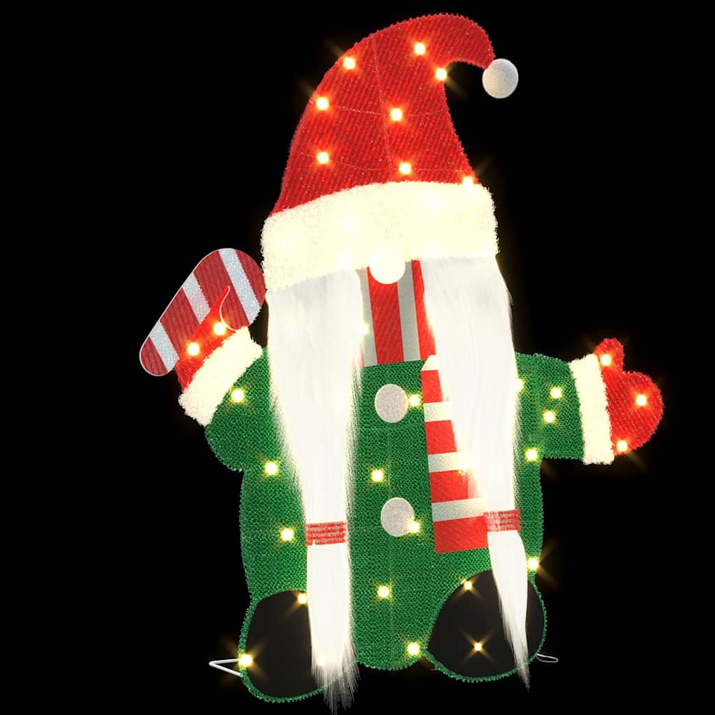 Gnomone Illuminato Bianco caldo 71 x 64 cm Tessuto di Lamè | homemem39
