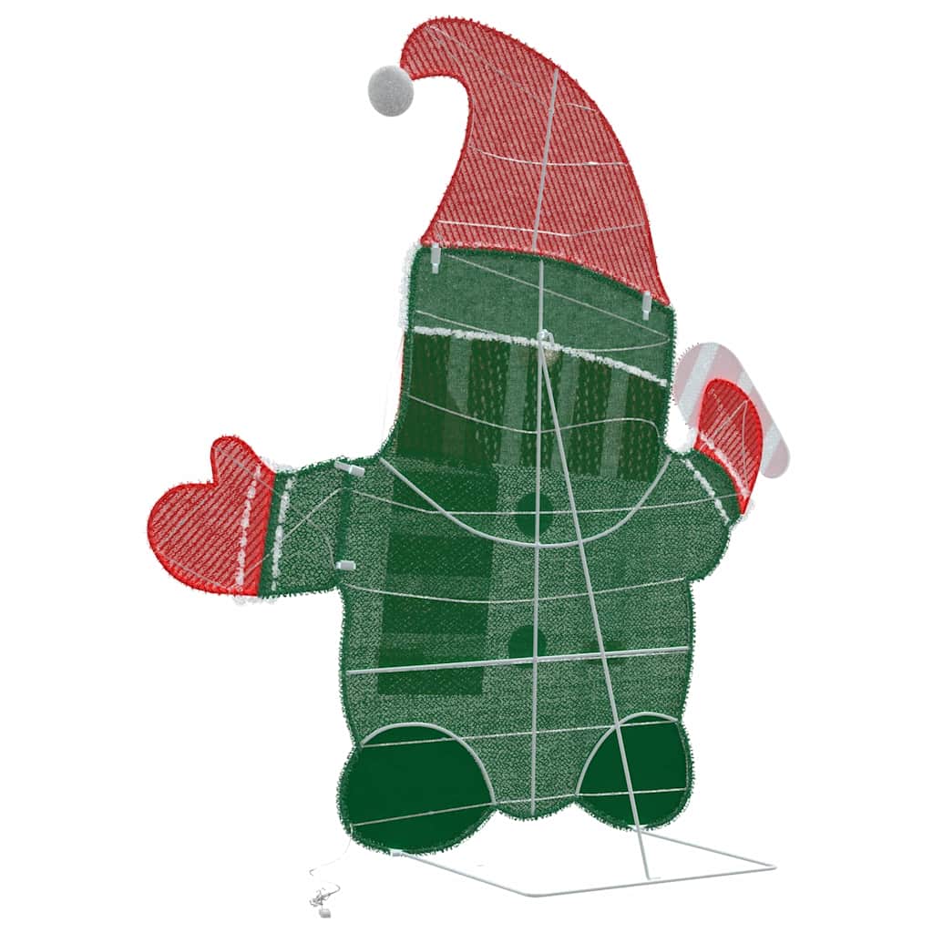 Gnomone Illuminato Bianco caldo 71 x 64 cm Tessuto di Lamè | homemem39