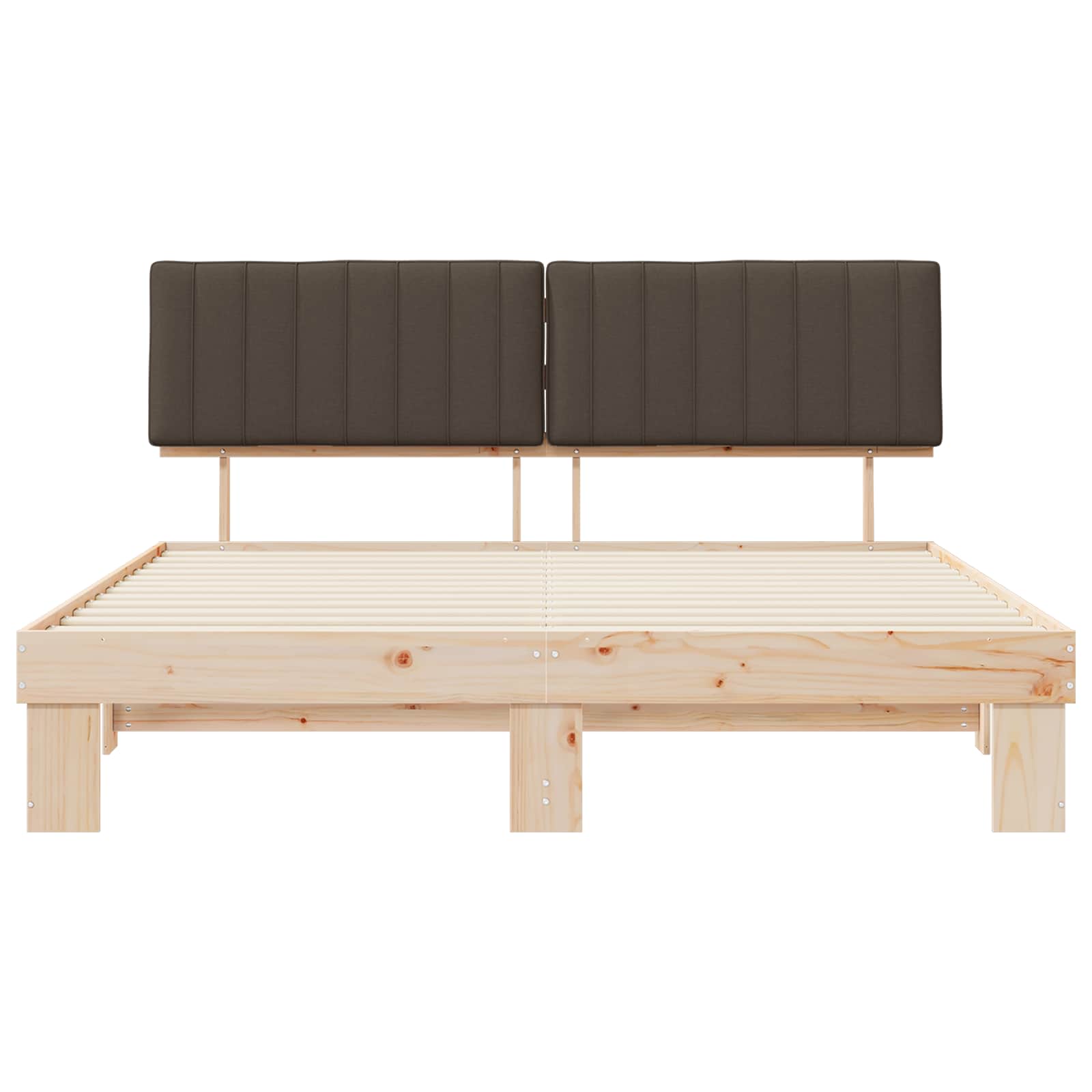 Letto con Testiera Rivestita Talpa 180 x 200 cm Pino massello | homemem39
