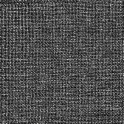 Letto con Testiera Rivestita Grigio scuro 160 x 200 cm