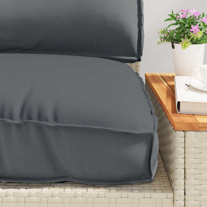 Set di Cuscini 3 pcs Antracite Tessuto Oxford | homemem39