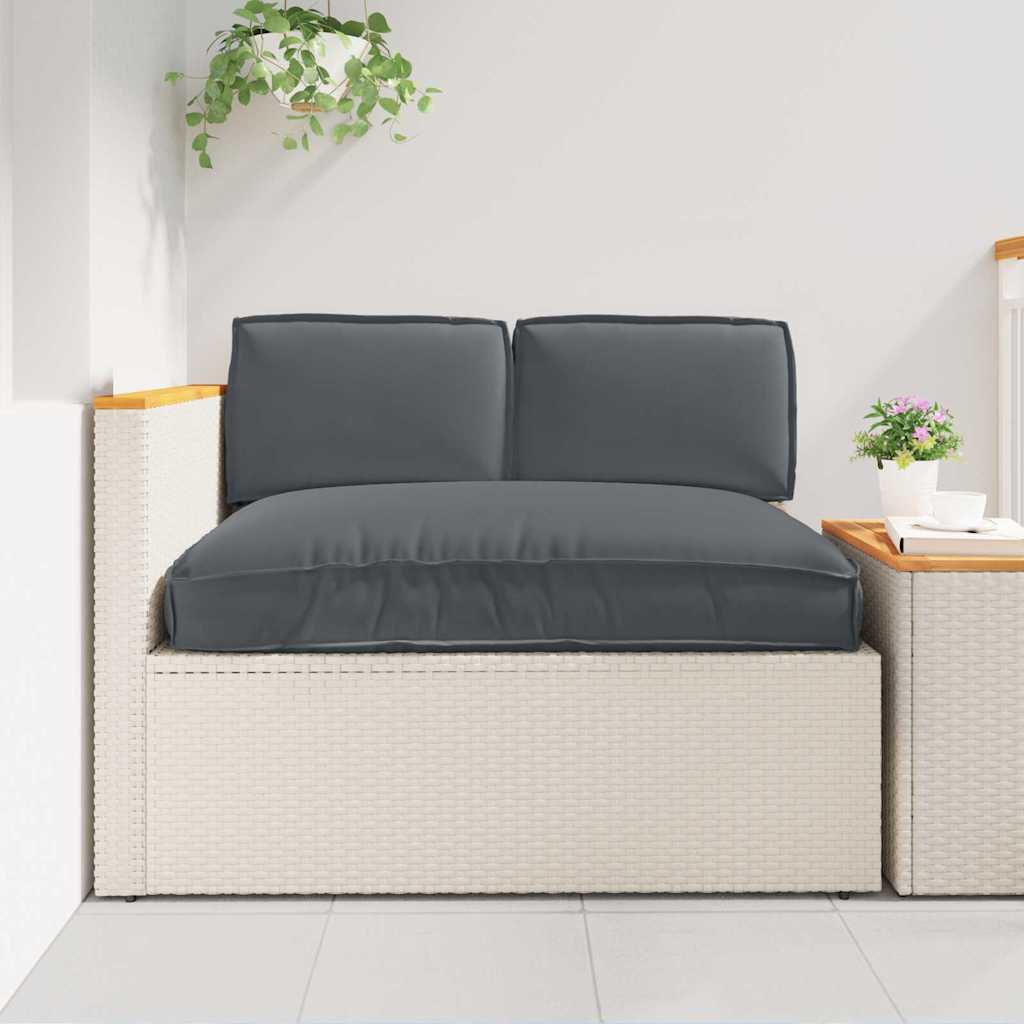 Set di Cuscini 3 pcs Antracite Tessuto Oxford | homemem39